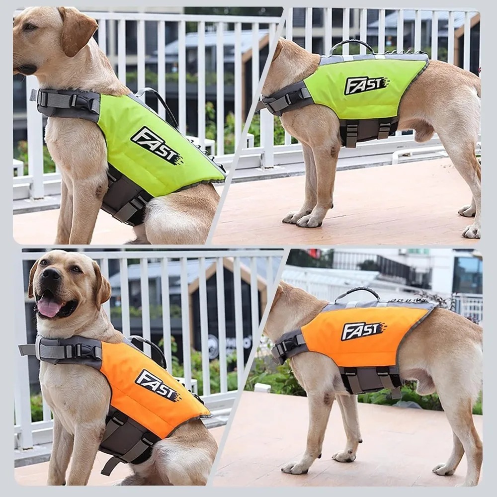 Life Jacket Buoyancy - Ayarlanabilir Evcil Hayvan Yüzme Can Yeleği