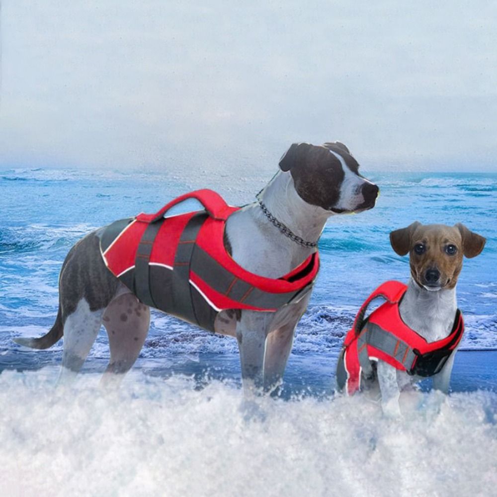 Life Jacket Buoyancy - Yansıtıcı Köpek Can Yeleği Ayarlanabilir Nefes