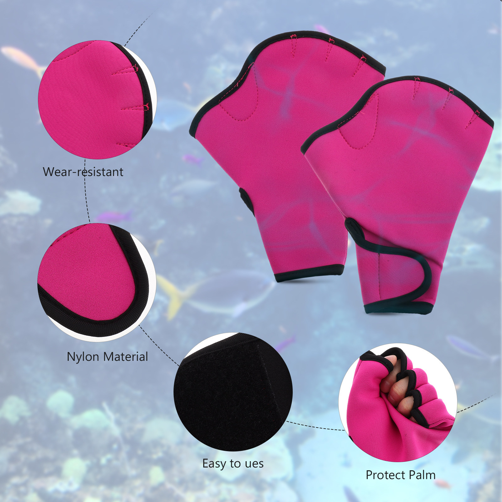 1 Çift Yüzme Antrenman Eldiven - Aquatic Sports And Scuba incelemesi ve fiyatı